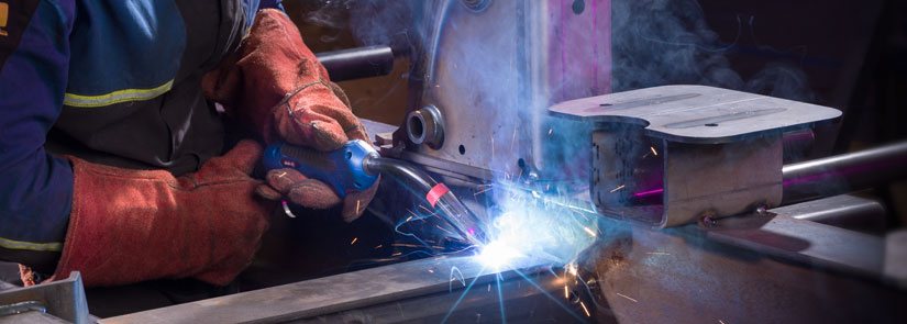 MIG/MAG Welding Torch ABIMIG® A LW in action