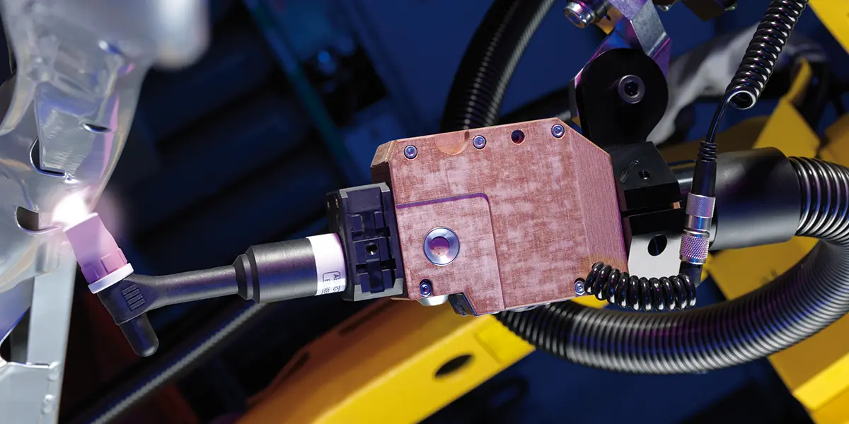 TIG Welding Torch System ABITIG® WH in action