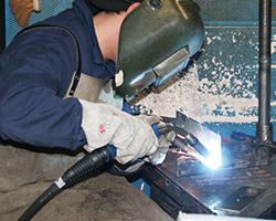 Welding Horizontal Down Position